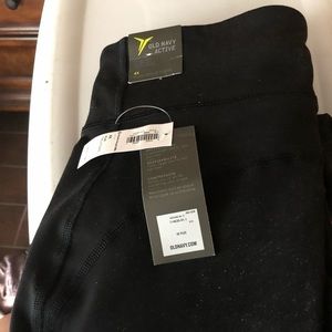 Black Active spandex pants